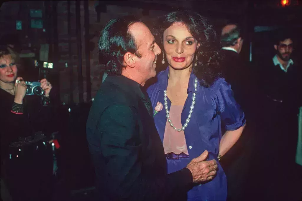 Diane von Furstenberg at Studio 54 in 1978