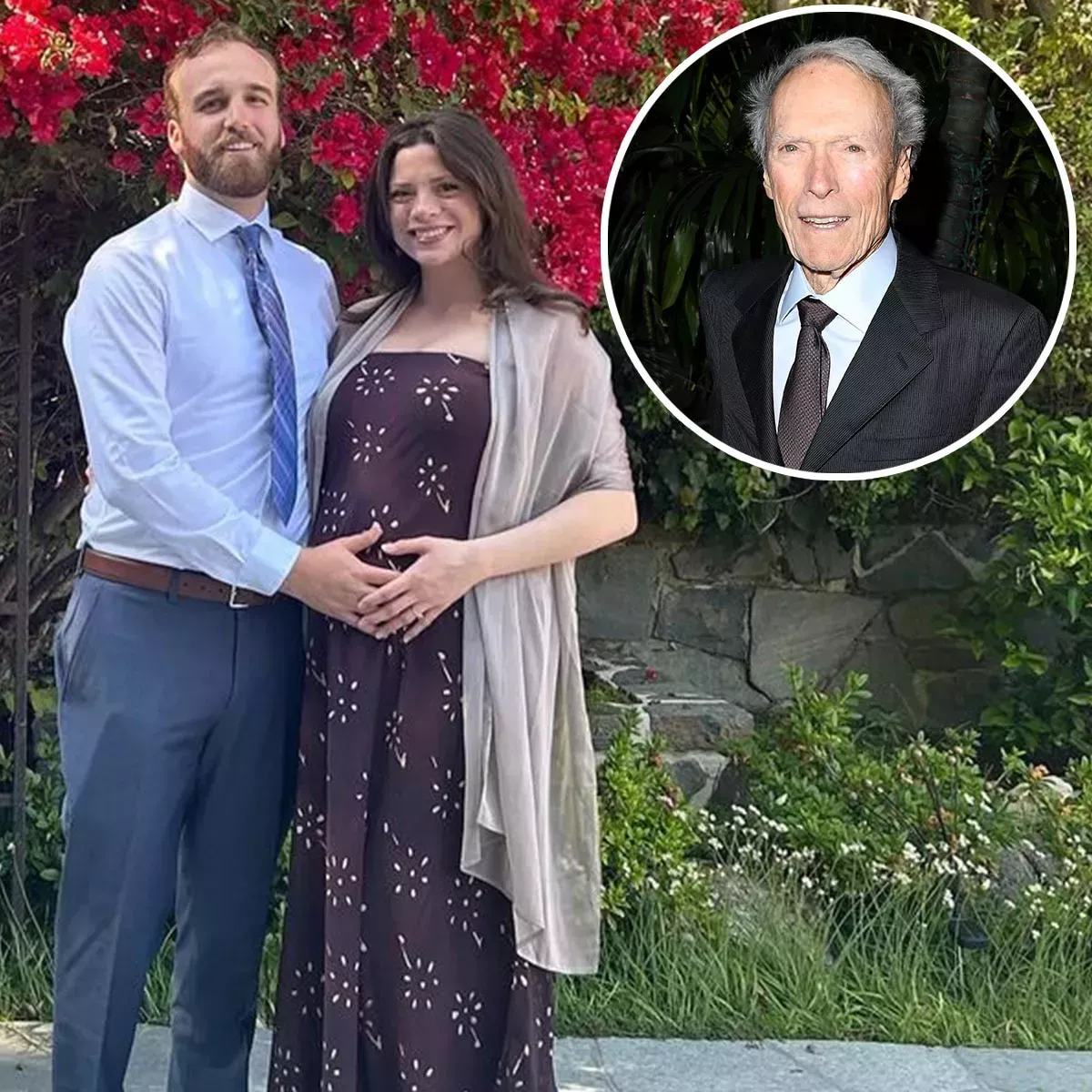 Morgan Eastwood, la hija embarazada de Clint Eastwood, se casa con Tanner Koopmans