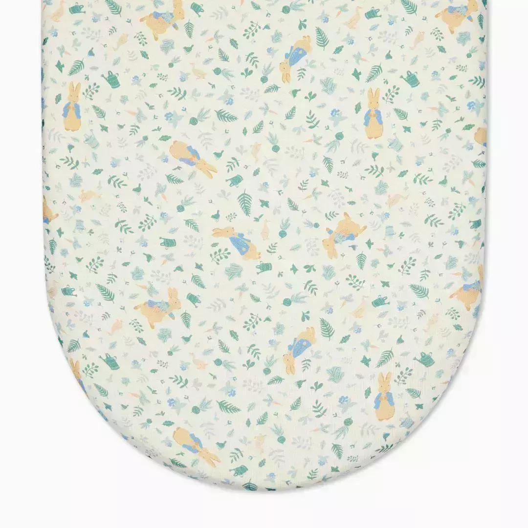 Peter Rabbit Printed Moses Basket Fitted Sheet