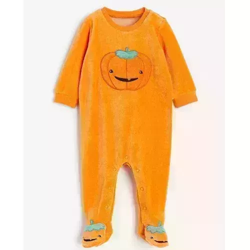 Kids Halloween Costumes: Velour sleepsuit with full feet