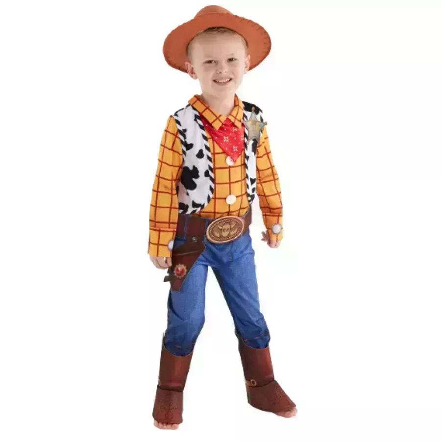 Kids Halloween Costumes: Disney Toy Story Woody Costume Set