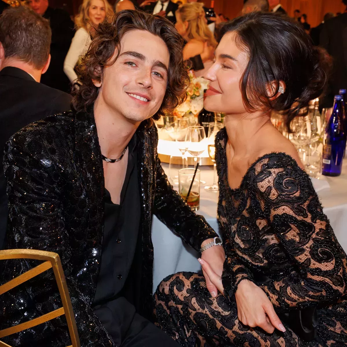 El romance público y privado de Kylie Jenner y Timothée Chalamet