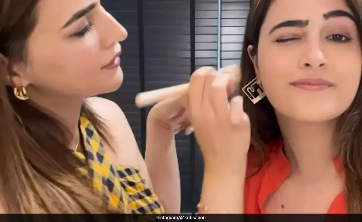 Las rutinas de belleza de Kriti Sanon y Nupur Sanon se centran en las hermanas antes que en los vaporizadores y en el cuidado de la piel antes que en cualquier otra cosa.