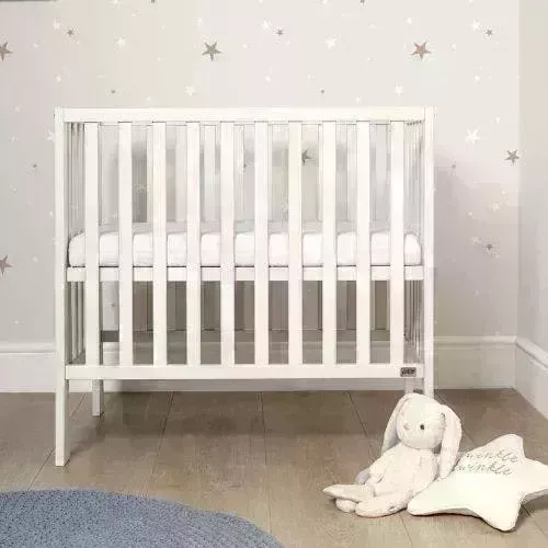 Best Cot Beds and Cots: Mamas & Papas Petite Cot - Pure White