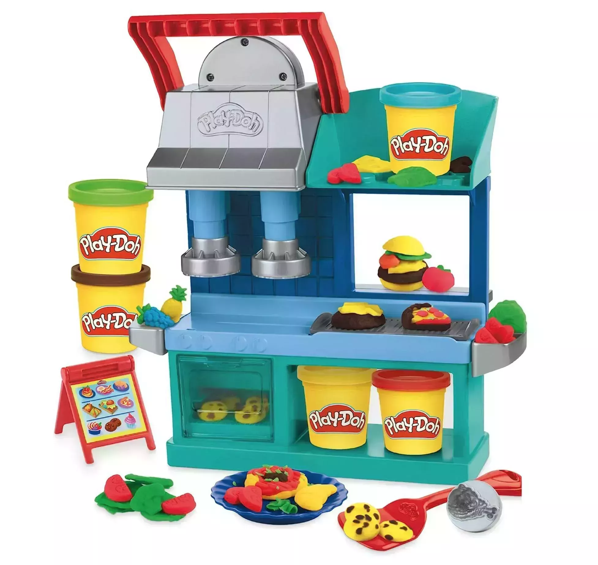 Play-Doh Kitchen Creations Busy Chef's Restaurant Playset