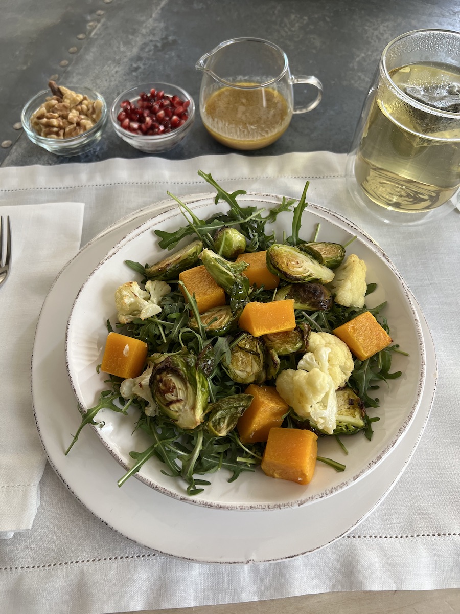 Receta de ensalada de calabaza asada de Kourtney | Estarguapas