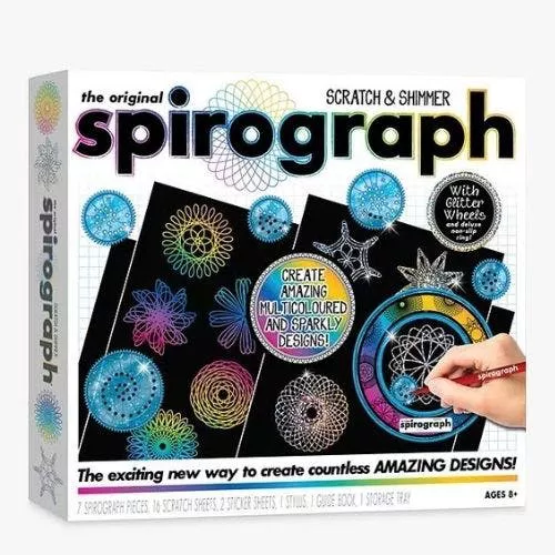 Interplay Spirograph Scratch and Shimmer Set