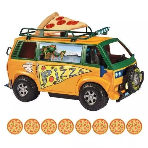 Teenage Mutant Ninja Turtles Pizza Fire Delivery Van