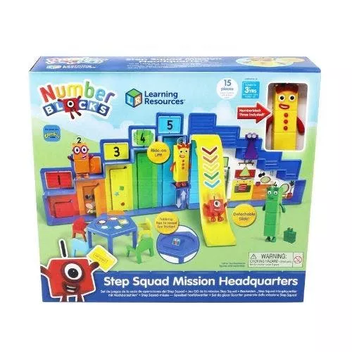 Numberblocks Step Squad Mission Headquarters Playset