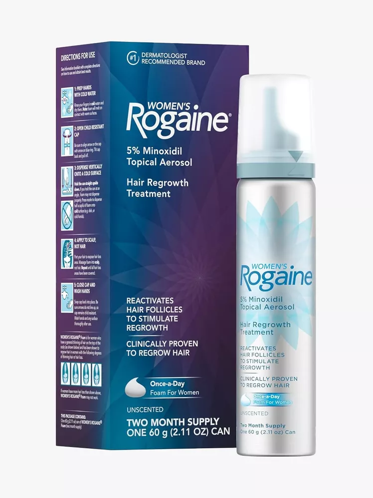 Rogaine 5% Minoxidil Hair Growth Foam