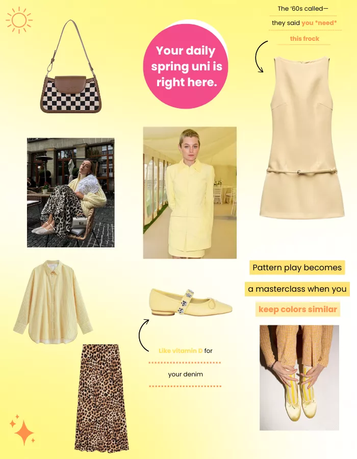 Te desafiamos: Prueba una nueva tendencia de moda primaveral... cada día de la semana