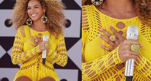 Luce como Beyonce una manicura muy original