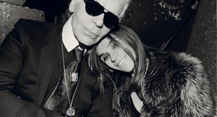 El idilio de Carine Roitfeld y Karl Lagerfel