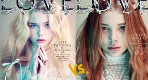 Niñas prodigio de portada. Elle Fanning vs. Chloe Moretz 