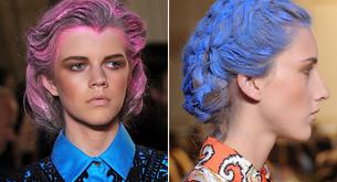 Polvos de colores en el pelo ¿nueva moda?