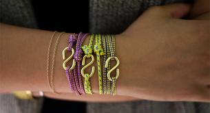 DIY pulsera con una cuerda