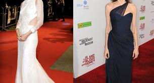 Looks de estreno contrapuestos: Rooney Mara y Angelina Jolie