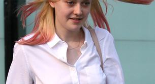 Dakota Fanning, ¡otra celebrity más con el pelo de colores!