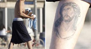 ¡Atención al tatuaje que Justin Bieber se ha hecho en el gemelo!