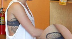 Miley Cyrus es una loca de los tatuajes 