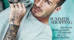 David Beckham, el primer hombre en ser portada de Elle UK