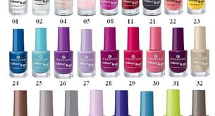 Lacas de uñas Color & Go de Essence, esmaltes que se secan a la velocidad del rayo