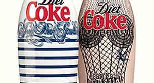 Jean Paul Gaultier imprime su estilo personal en dos botellas de Coca-Cola Light