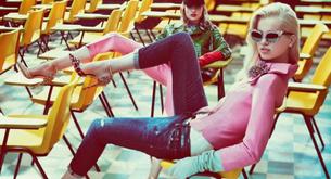 Campaña otoño 2012 de Dsquared2, retro school girl 