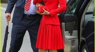 Kate Middleton y su look rojo para celebrar el Jubileo de la Reina de Inglaterra