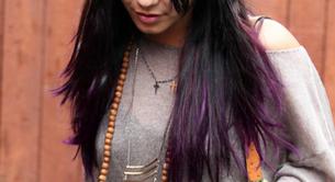 ¡Sorpresa! Vanessa Hudgens le ha robado a Katy Perry el look peli-morado