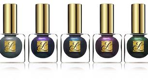 Colección de esmaltes Estee Lauder Pure Color Beyond Black 