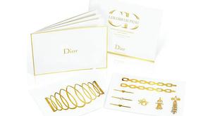 Dior y los tatuajes temporales de 24K