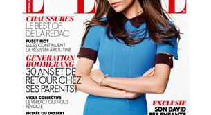 VIctoria Beckham, portada de Elle Francia 