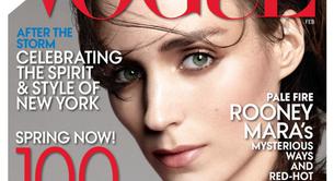 Rooney Mara en la portada de Vogue con un look muy diferente 