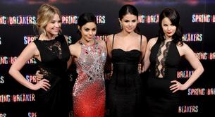 Selena Gomez, Vanessa Hudgens y Ashley Benson se despendolan en Madrid presentado Spring Breakers 