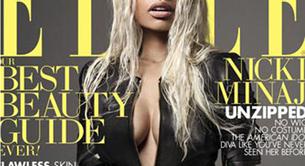 Nicki Minaj, (casi) sin maquillaje en Elle  