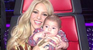 Shakira no se separa de su hijo ni cuando tiene que ir a The Voice 