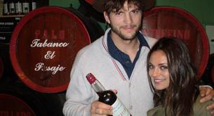 Ashton Kutcher y Mila Kunis, de viaje en Jerez  