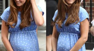 Kate Middleton no oculta su barriga de post embarazo 