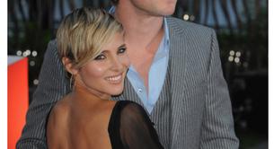 Elsa Pataky con Chris Hemssworth en la premier de Rush 