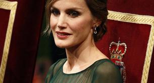 Letizia Ortiz, look verde en los Premios Príncipe de Asturias