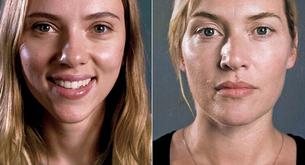 Scarlett Johansson y Kate Winslet sin maquillaje en Vanity Fair