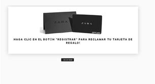 Un timo con una tarjeta regalo de Zara revoluciona la red