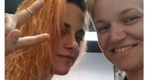 ¡Kristen Stewart se ha teñido el pelo de naranja!