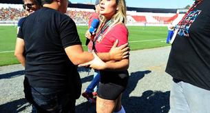 Finalista de 'Miss BumBum' y ligue de Ronaldo es expulsada del entrenamiento de Portugal