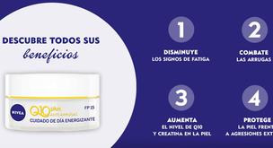 Descubre Nivea Q10 y llena tu rostro de energía estas Navidades