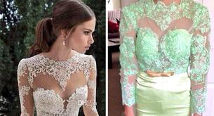 Vestidos de boda que resultaron no ser lo que parecían