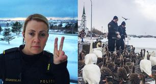 Su Instagram lo deja claro: ¡la policía de Reykjavik mola mucho!