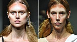 El contouring a medias ya es tendencia en las pasarelas