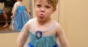 Este niño disfrazado Elsa, de 'Frozen', conquista internet